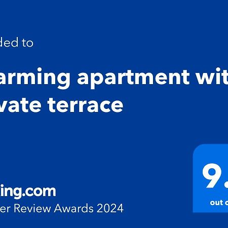 Charming Apartment With Private Terrace Βουκουρέστι Εξωτερικό φωτογραφία